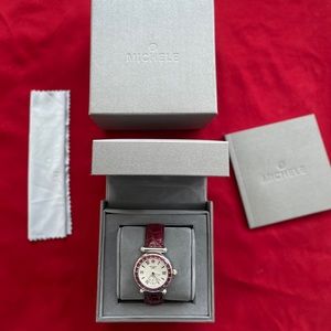 Michele Sapphire Crystal Watch